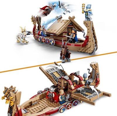 76208 LEGO Marvel Thor Het Geitenschip