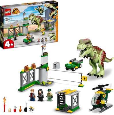 76944 LEGO 4+ Jurassic World T.Rex Dinosaurus Ontsnapping