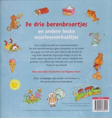63025 De Drie Berenbroertjes Leesboek