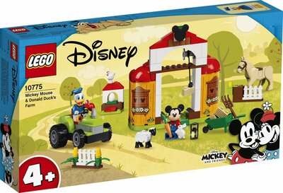 10775 LEGO 4+ Disney Mickey Mouse & Donald Duck Boerderij
