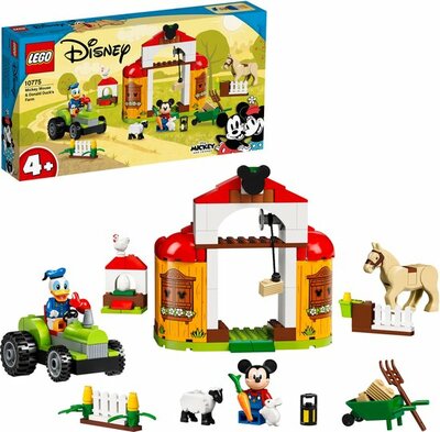 10775 LEGO 4+ Disney Mickey Mouse & Donald Duck Boerderij