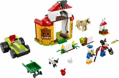 10775 LEGO 4+ Disney Mickey Mouse & Donald Duck Boerderij