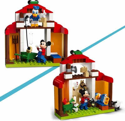 10775 LEGO 4+ Disney Mickey Mouse & Donald Duck Boerderij