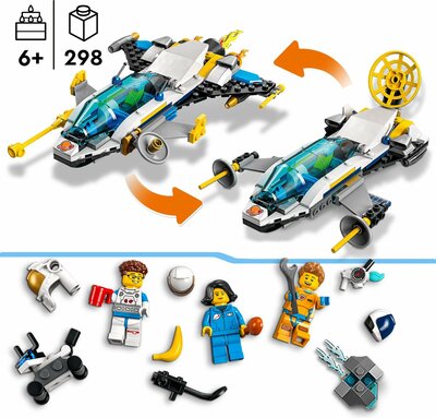 60354 LEGO City Missies Ruimteschip Voor Verkenningsmissies Op Mars