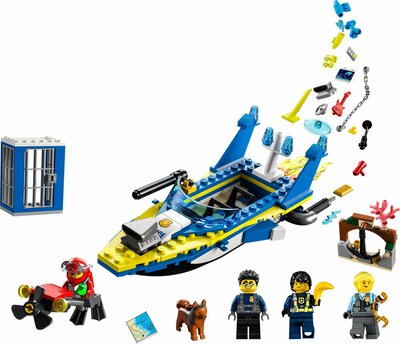 60355 LEGO City Missies Waterpolitie Recherchemissies