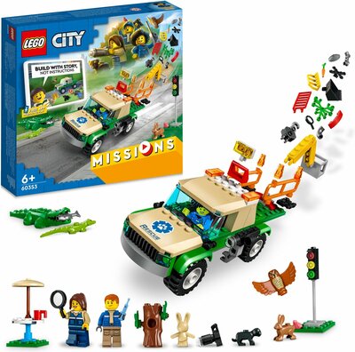 60353 LEGO City Missies Wilde Dieren Reddingsmissies