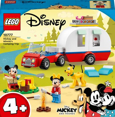 10777 LEGO 4+ Disney Mickey And Friends Mickey Mouse En Minnie Mouse Kampeerreis