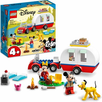 10777 LEGO 4+ Disney Mickey And Friends Mickey Mouse En Minnie Mouse Kampeerreis
