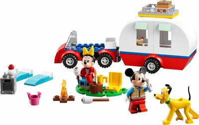 10777 LEGO 4+ Disney Mickey And Friends Mickey Mouse En Minnie Mouse Kampeerreis