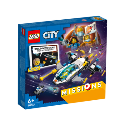 60354 LEGO City Missies Ruimteschip Voor Verkenningsmissies Op Mars