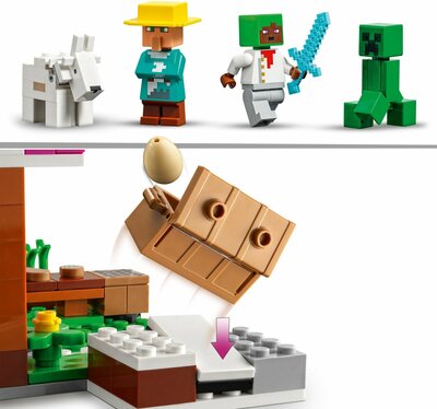 21184 LEGO Minecraft De Bakkerij