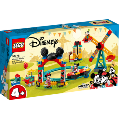 10778 LEGO 4+ Mickey And Friends Mickey, Minnie En Goofy Kermisplezier