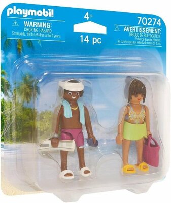 70274 PLAYMOBIL Duopack Vakantiegangers Junior