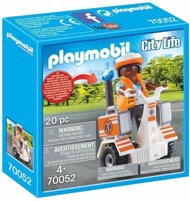 70052 PLAYMOBIL City Life Eerste hulp balans racer