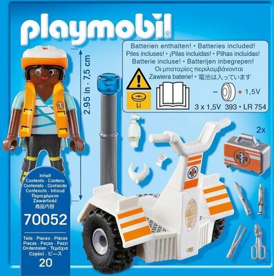 70052 PLAYMOBIL City Life Eerste hulp balans racer