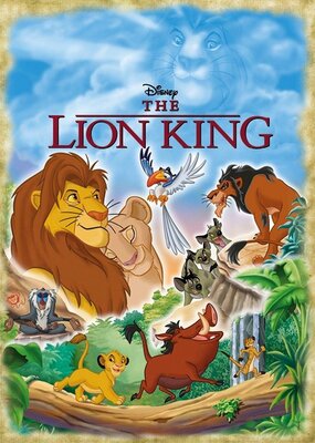 18823 Jumbo Puzzel Disney Classic Collection Lion King 1000 Stukjes