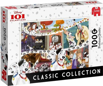 19487 Jumbo Puzzel Disney Classic Collection 101 Dalmatians 1000 Stukjes