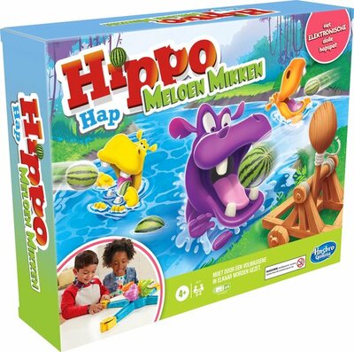 25564 Hasbro Hippo Hap Meloen Mikken 