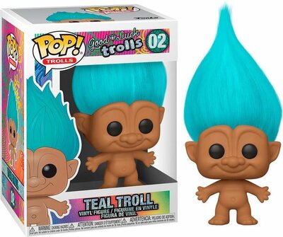 02 Funko Pop! Good Luck Trolls: Teal Troll