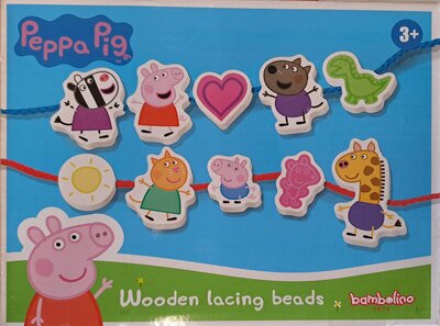 60143 Peppa Pig Houten Rijgkralen