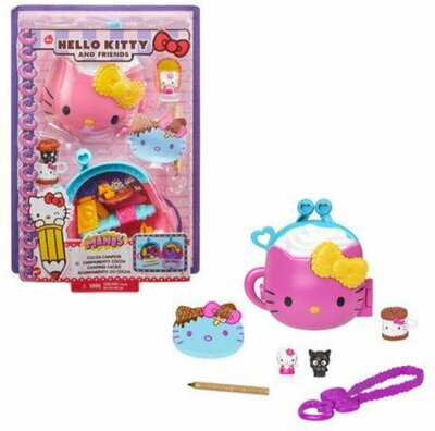 21762 Hello Kitty Camping Cacao Draagbare Mini Speelset