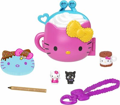 21762 Hello Kitty Camping Cacao Draagbare Mini Speelset