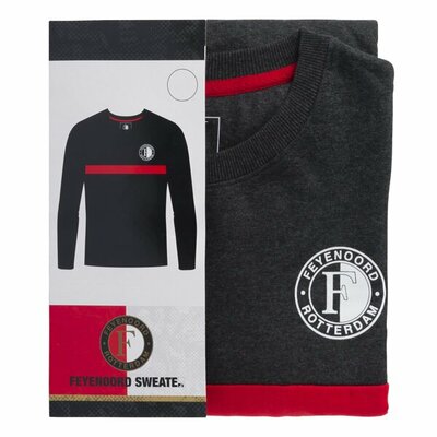 30697 Feyenoord Sweater Zwart Mt. M