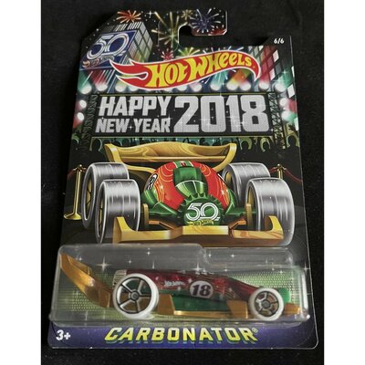 3099-2 Hot Wheels Happy New Year 2018 Carbonator