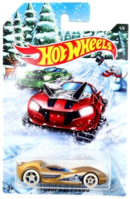 3099-7 Hot Wheels Kerst auto  Scoopa Di Fuego