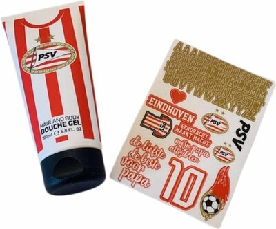 36507 PSV Douchegel met Stickers Geschenk