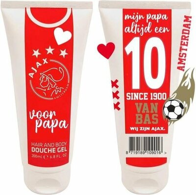 36484 Ajax Douchegel met Stickers Geschenk