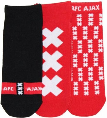 31700 Ajax Sneakersokken  Enkelsokken  3 paar Sokken  Maat 35-38