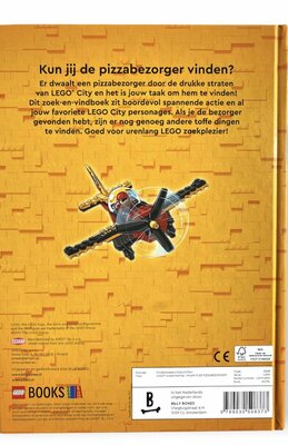 08373 Lego Boek Zoek & Vind Waar is de pizzabezorger? 