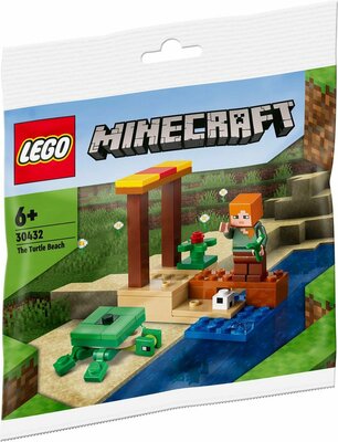 30432 LEGO Minecraft Strand Met Schildpad (Polybag)