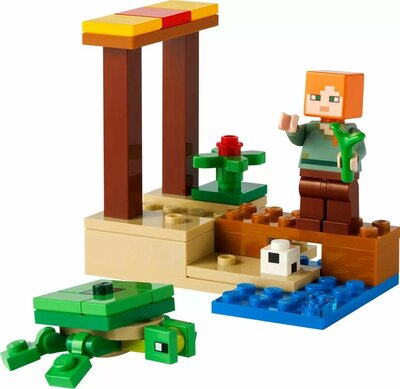 30432 LEGO Minecraft Strand Met Schildpad (Polybag)