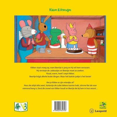72793 Kikker en het Verjaardagsspel Boek