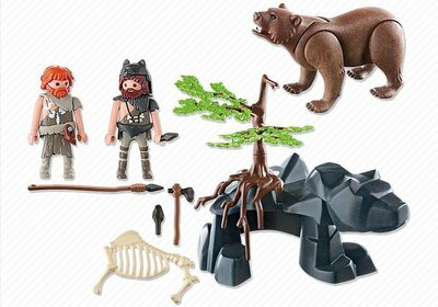 5103 Playmobil Grotbewoners met Beer