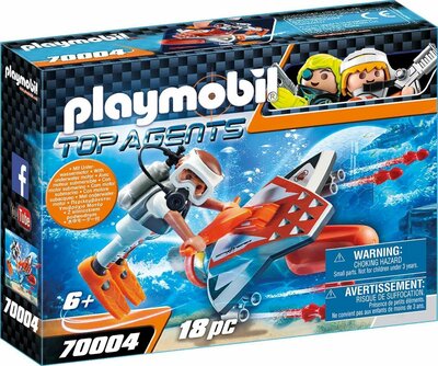 70004 PLAYMOBIL SPY TEAM Onderwaterjet