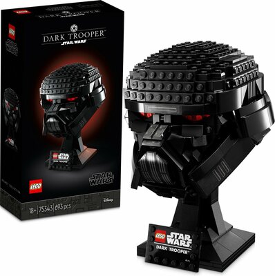 75343 LEGO Star Wars Dark Trooper Helm