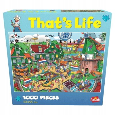 192478 Goliath Puzzel That's Life Hollandse Bloemenvelden 1000 Stukjes