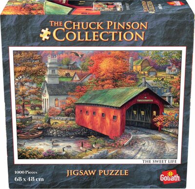 919886 Goliath Puzzel The Chuck Pinson Collection The Sweet Life 1000 stukjes