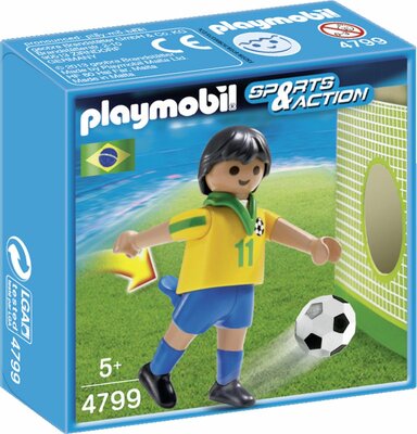 4799 PLAYMOBIL Sports&Action Voetbalspeler Brazilië