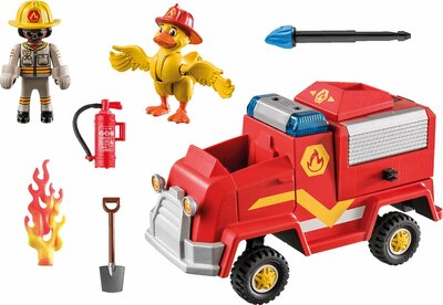70914 PLAYMOBIL Duck On Call  Brandweerwagen 
