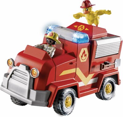 70914 PLAYMOBIL Duck On Call  Brandweerwagen 