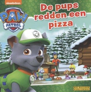 27155 Paw Patrol De pups redden een pizza Leesboek