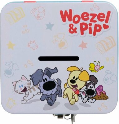 71423 Woezel en Pip Spaarpot met slotje