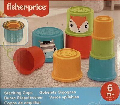 76182 Fisher-Price Stapelbekers 8 Stuks