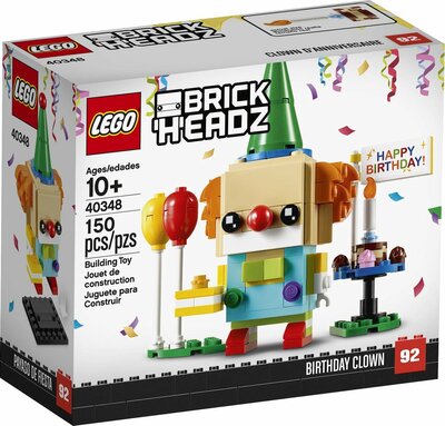 40348 LEGO BrickHeadz Verjaardagsclown