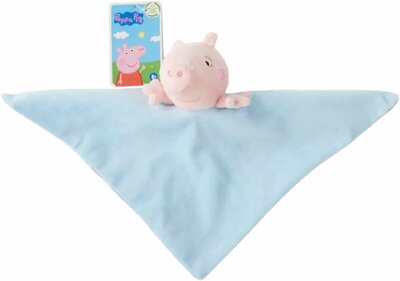 11462 Peppa Pig knuffeldoekje  Blauw