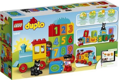 10847 LEGO DUPLO Getallentrein